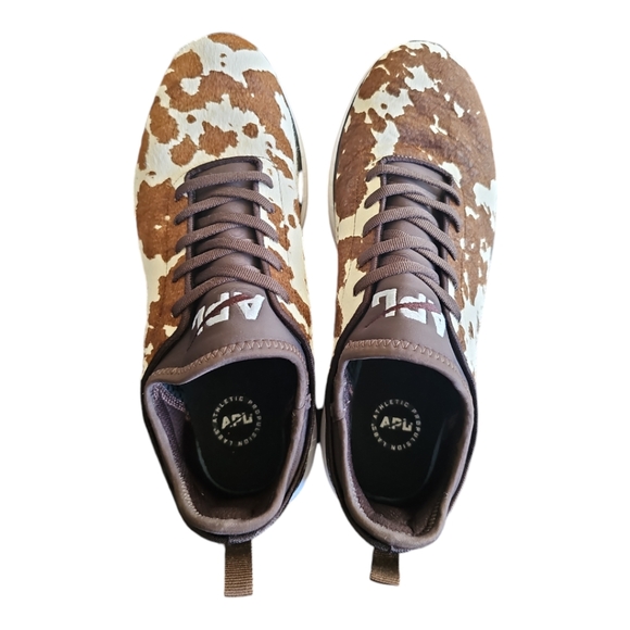 Athletic Propulsion Labs APL Iconic Calf Hair Phantom Sneakers Men's 9.5 - Picture 6 of 8